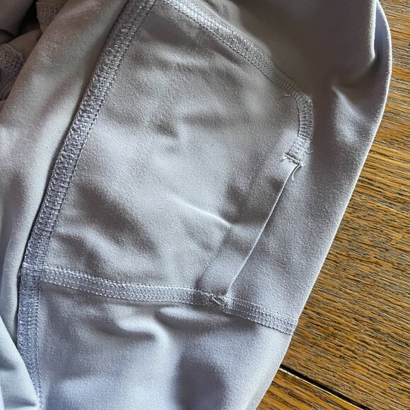 FP MOVEMENT blue gray athletic yoga shorts/L/no flaws - Picture 5 of 5